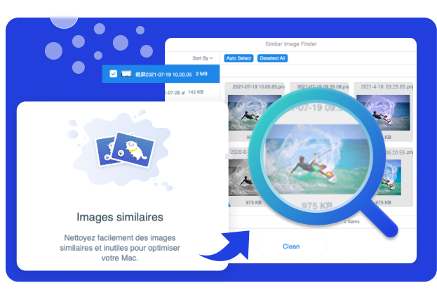 Chercher les images similaires